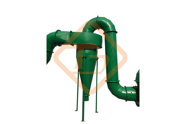 有機(jī)肥旋風(fēng)除塵器的幾何尺寸對效率的影響